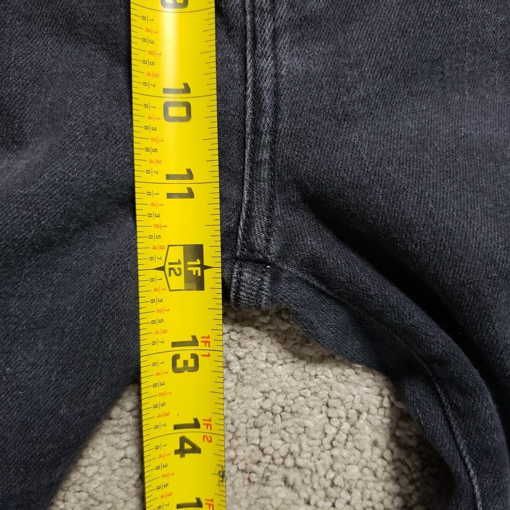 Free People Jeans 27 Black Jayde Flare Bell Bottom Boho Casual Festival 70s - Picture 12 of 14
